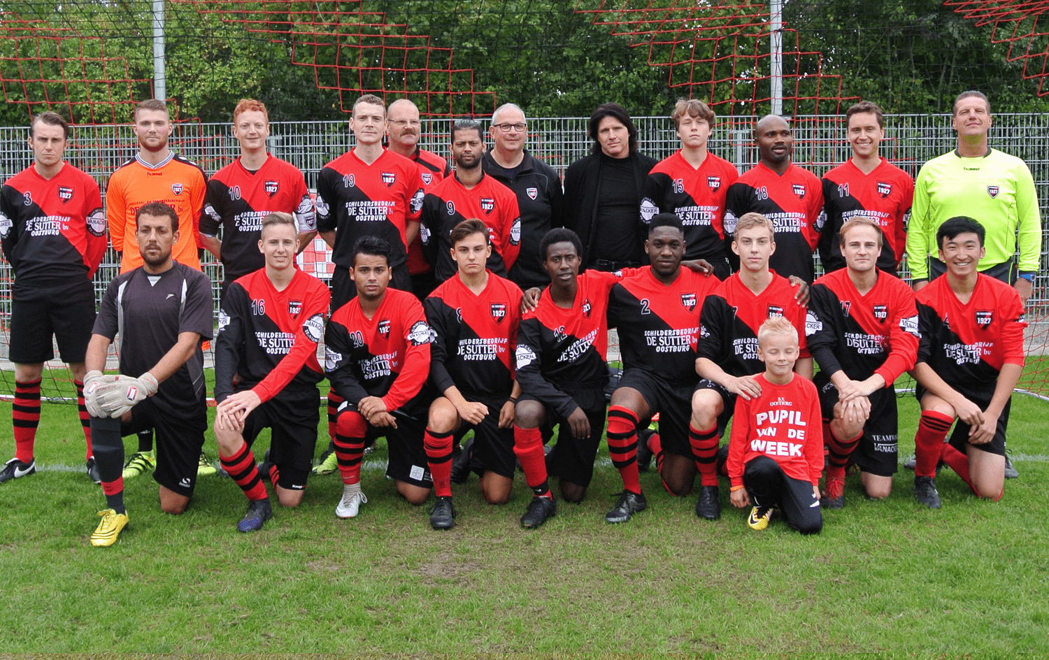 S.V. Oostburg 1 Selectie 2017-2018